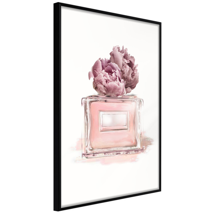 Wall Poster Parisian Dream - pink perfume bottle and cap made of flowers 135766 additionalImage 5