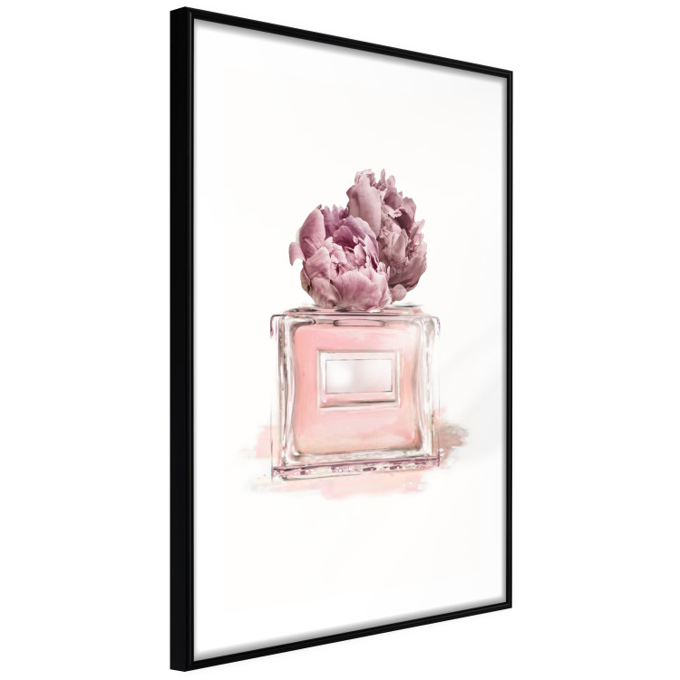 Wall Poster Parisian Dream - pink perfume bottle and cap made of flowers 135766 additionalImage 7