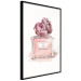 Wall Poster Parisian Dream - pink perfume bottle and cap made of flowers 135766 additionalThumb 5