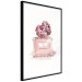 Wall Poster Parisian Dream - pink perfume bottle and cap made of flowers 135766 additionalThumb 7
