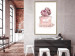 Wall Poster Parisian Dream - pink perfume bottle and cap made of flowers 135766 additionalThumb 11