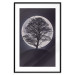 Wall Poster Lonely Tree - nighttime landscape of a tree against the bright moonlight 138066 additionalThumb 14