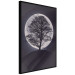 Wall Poster Lonely Tree - nighttime landscape of a tree against the bright moonlight 138066 additionalThumb 3