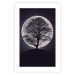 Wall Poster Lonely Tree - nighttime landscape of a tree against the bright moonlight 138066 additionalThumb 11
