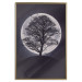 Wall Poster Lonely Tree - nighttime landscape of a tree against the bright moonlight 138066 additionalThumb 9