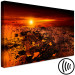 Canvas Landscape (1-piece) - view of the sunset and blood-red sky 143866 additionalThumb 6