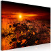 Canvas Landscape (1-piece) - view of the sunset and blood-red sky 143866 additionalThumb 2