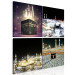 Canvas Journey to the Temple (4-piece) - view of the holy city of Muslims 145366 additionalThumb 2