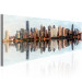 Canvas Art Print Morning Manhattan (1-piece) - New York City skyline and architecture 149066 additionalThumb 2
