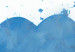 Poster Blue Heart - Banksy-Inspired Balloon Mural 151766 additionalThumb 2