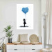 Poster Blue Heart - Banksy-Inspired Balloon Mural 151766 additionalThumb 7