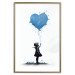 Poster Blue Heart - Banksy-Inspired Balloon Mural 151766 additionalThumb 20