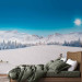 Wall Mural Winter Landscape - Mountain Peaks and Forests Covered With Snow 151866 additionalThumb 2