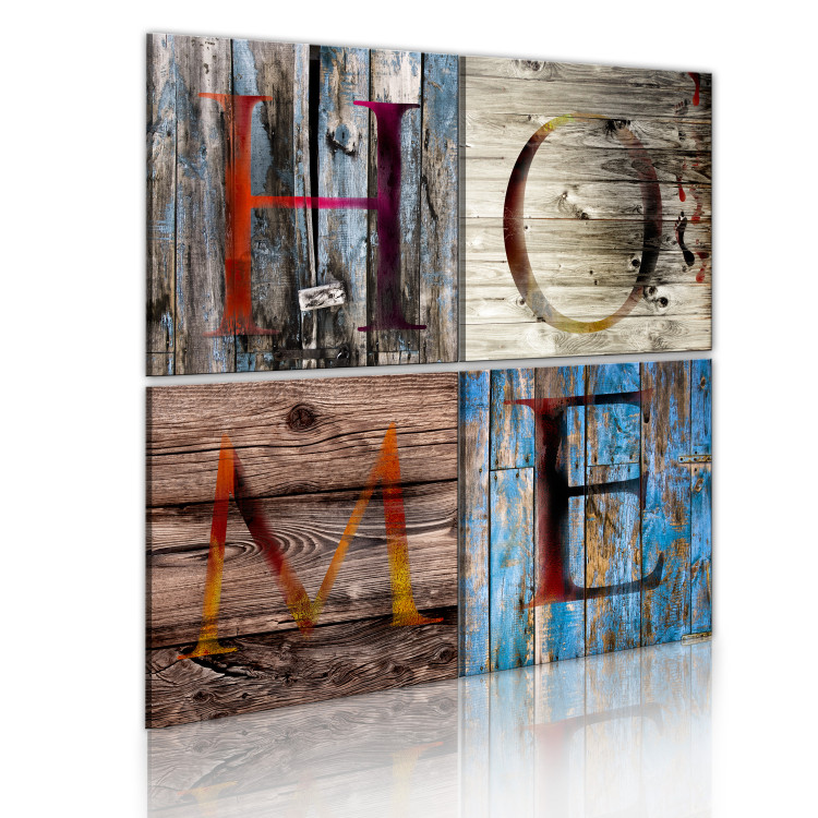 Canvas Print Wooden home 55666 additionalImage 2