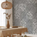 Modern Wallpaper Magma Light Grey Rain 89666 additionalThumb 4