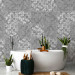 Modern Wallpaper Magma Light Grey Rain 89666 additionalThumb 8