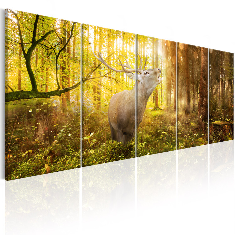 Canvas Art Print Roar in the Forest I 106576 additionalImage 2