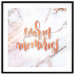 Poster Warm memories (Square) - Orange text on a marble background 114376 additionalThumb 15