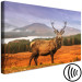 Canvas Art Print Mountain Stag (1-part) - Animal Amid Sky and Forest Landscape 117276 additionalThumb 6