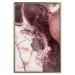 Poster Marble Life - modern abstract composition in shades of pink 118276 additionalThumb 16