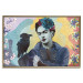 Wall Poster Totemic Frida - colorful composition with a woman and a black bird 121976 additionalThumb 16