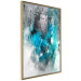 Wall Poster February Morning - gray and blue abstract texture 124476 additionalThumb 13