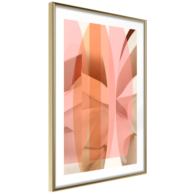 Wall Poster Floral Kaleidoscope - abstract composition of pastel figures 126676 additionalImage 7