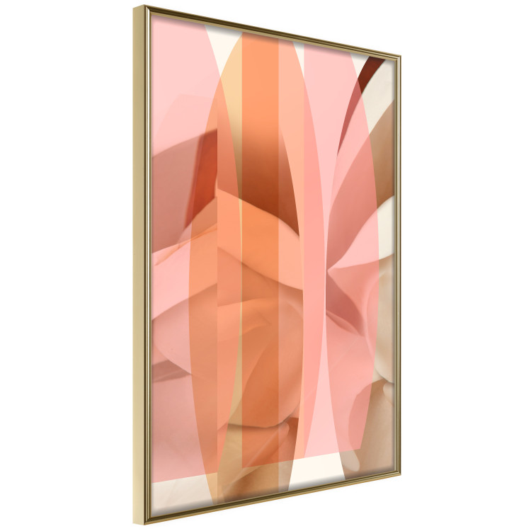 Wall Poster Floral Kaleidoscope - abstract composition of pastel figures 126676 additionalImage 12