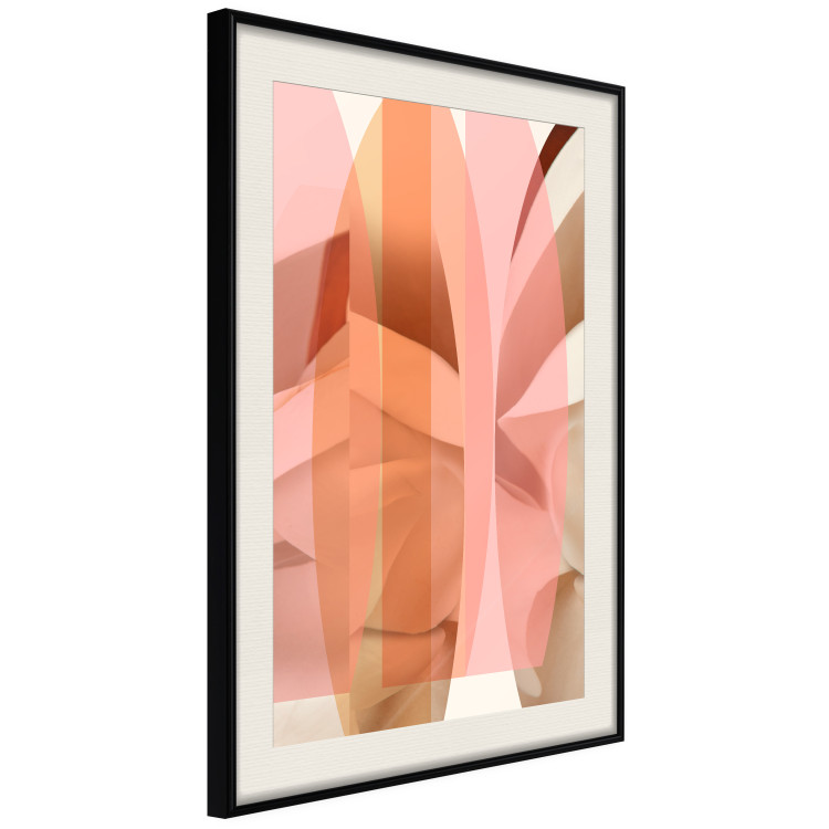 Wall Poster Floral Kaleidoscope - abstract composition of pastel figures 126676 additionalImage 2