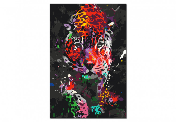 Paint by number Spotted Leopard 127276 additionalImage 6