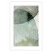 Wall Poster Spring Clouds - composition of light green leaves with visible texture 127476 additionalThumb 21