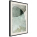 Wall Poster Spring Clouds - composition of light green leaves with visible texture 127476 additionalThumb 10