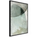 Wall Poster Spring Clouds - composition of light green leaves with visible texture 127476 additionalThumb 6