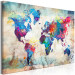 Large canvas print World Maps: Modern Style [Large Format] 128676 additionalThumb 3