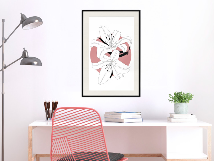 Poster Lilies in Circle [Poster] 129376 additionalImage 24