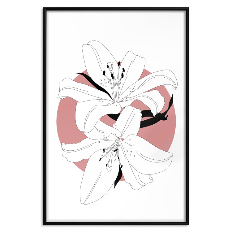 Poster Lilies in Circle [Poster] 129376 additionalImage 18