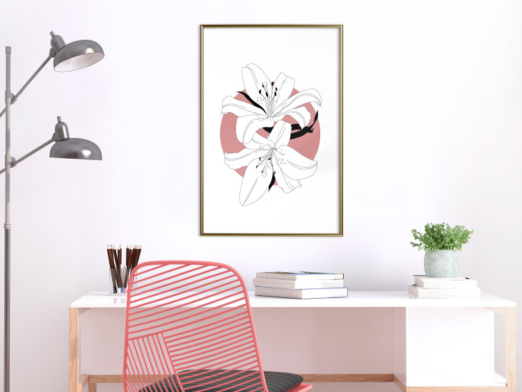 Poster Lilies in Circle [Poster] 129376 additionalImage 15