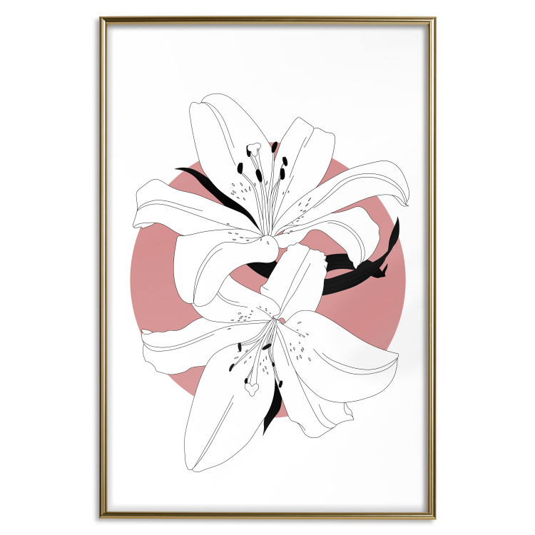 Poster Lilies in Circle [Poster] 129376 additionalImage 21