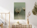 Wall Poster Longing for Summer Past - summer plant against a blurred green background 130276 additionalThumb 2