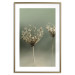 Wall Poster Longing for Summer Past - summer plant against a blurred green background 130276 additionalThumb 18