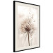 Wall Poster Magnetic Breeze - dandelion flower in the wind in sepia colors 131776 additionalThumb 2