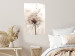 Wall Poster Magnetic Breeze - dandelion flower in the wind in sepia colors 131776 additionalThumb 4