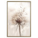 Wall Poster Magnetic Breeze - dandelion flower in the wind in sepia colors 131776 additionalThumb 25