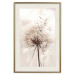 Wall Poster Magnetic Breeze - dandelion flower in the wind in sepia colors 131776 additionalThumb 21
