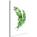 Canvas Print Two green leaves - plant composition in boho style 136376 additionalThumb 2