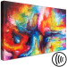 Canvas Galaxies (1-piece) Wide - artistic colorful abstraction 137176 additionalThumb 6