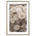 Wall Poster Gentle Cluster - composition with fluffy dandelions in sepia tone 137276 additionalThumb 9