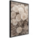 Wall Poster Gentle Cluster - composition with fluffy dandelions in sepia tone 137276 additionalThumb 6
