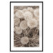 Wall Poster Gentle Cluster - composition with fluffy dandelions in sepia tone 137276 additionalThumb 10