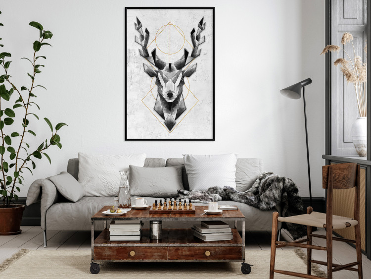 Wall Poster Grey Deer [Poster] 143676 additionalImage 23